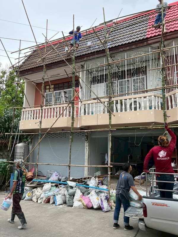 รับเหมาซ่อมหลังคาบ้าน