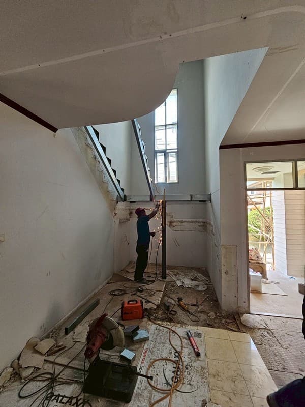 รับติดตั้งฝ้าฉาบเรียบ